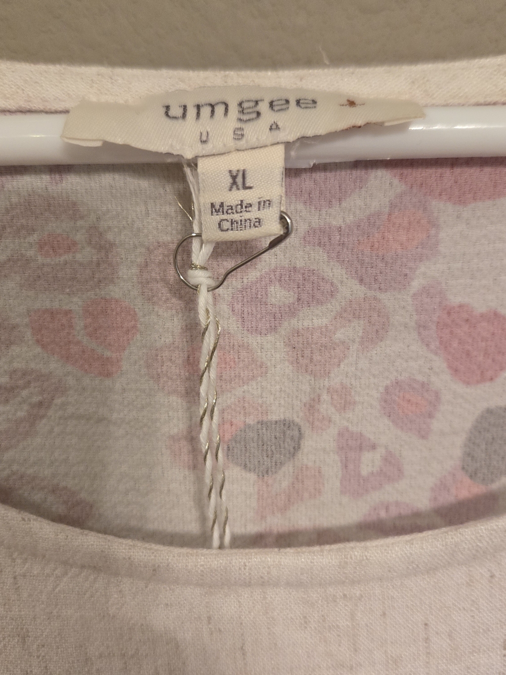 Umgee Cream Fringe Short Sleeve Tunic - Picture 3 of 6